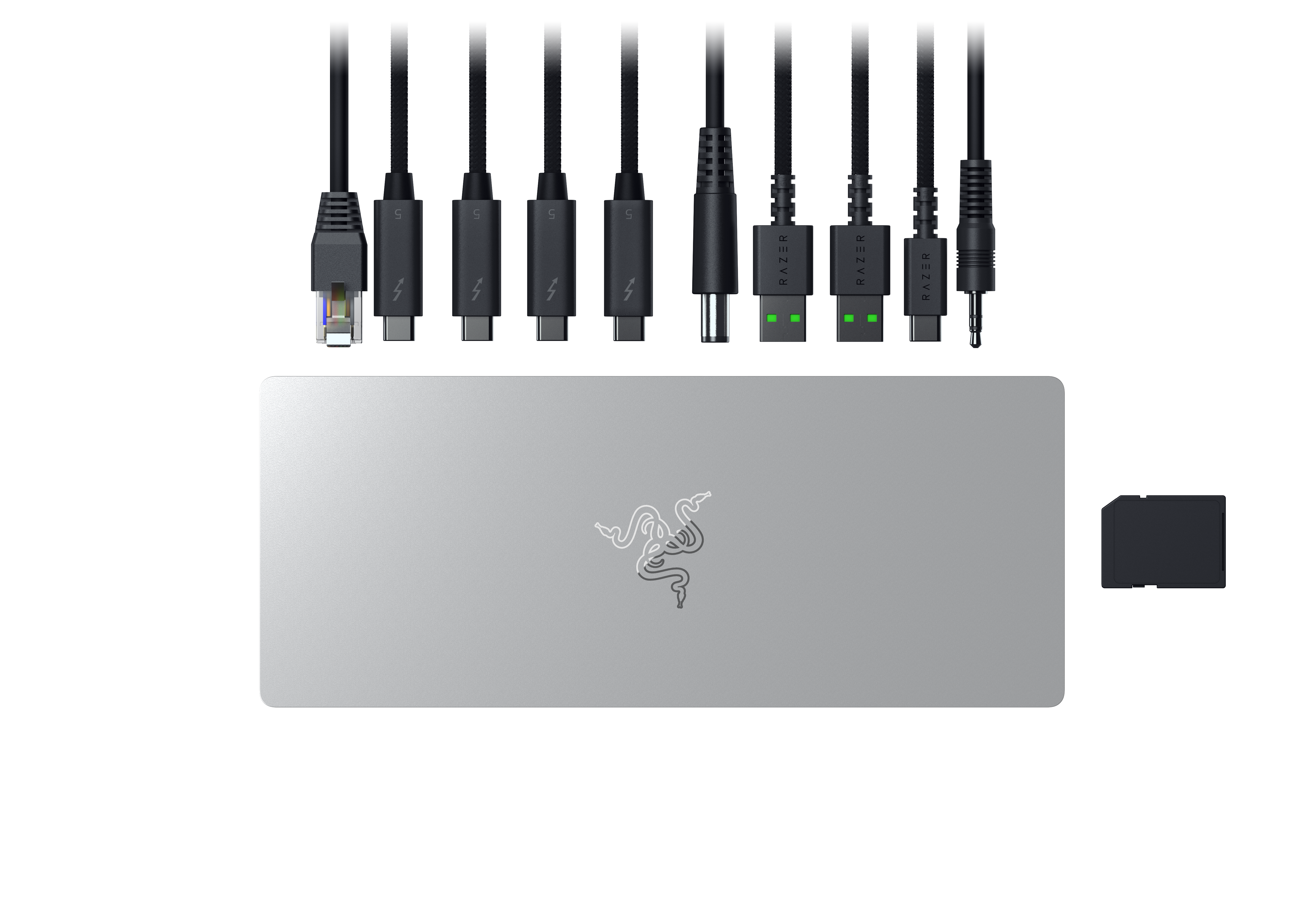 Razer Thunderbolt 5 Dock Mercury Edition | Thunderbolt Technology 